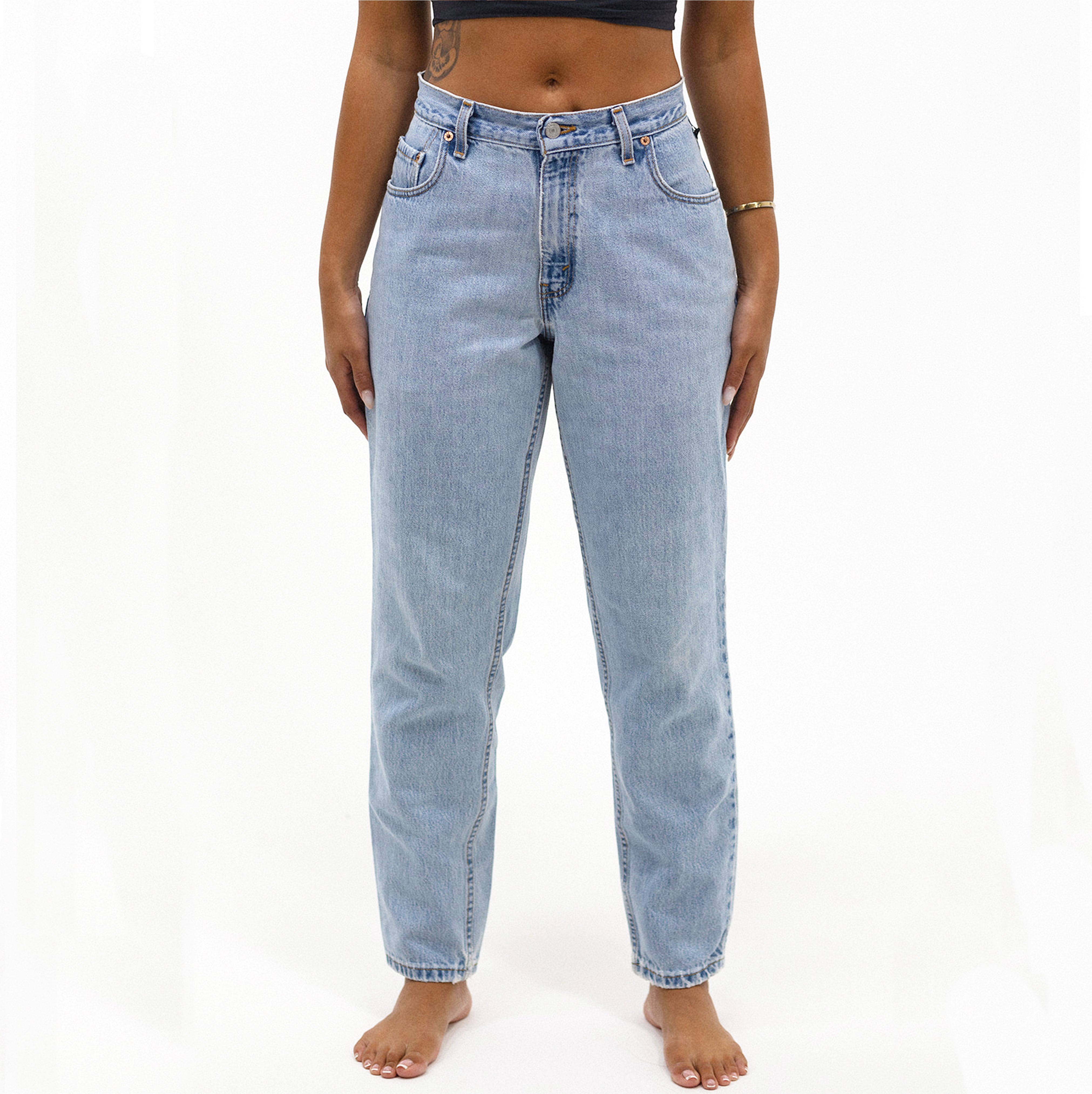 【AAKE】OILY BALLOON DENIM Balloon Baggy Jean – aligrace