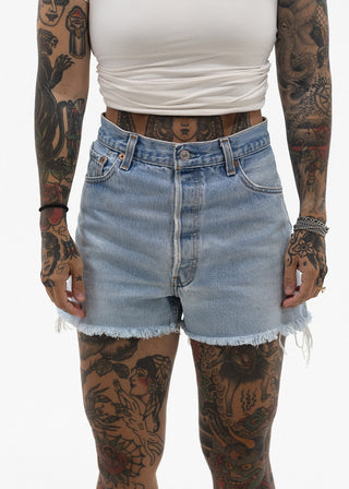 Light Wash Custom Shorts