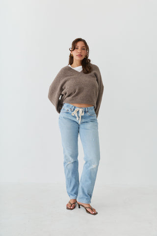 Drawstring Jean
