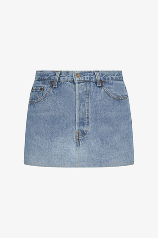 Tilted Mini Skirt