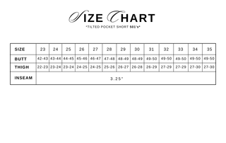 Tilted Pocket Short