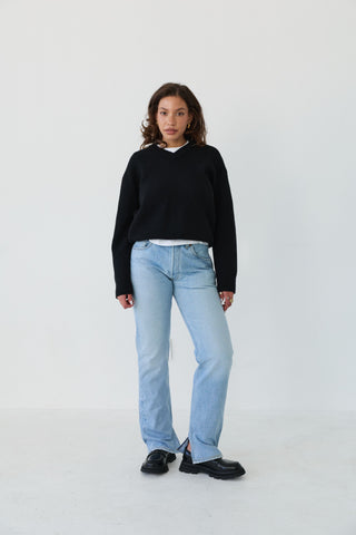 Relaxed Split Jean