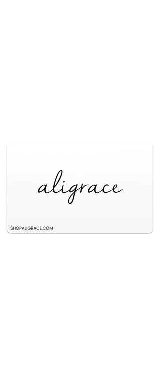 aligrace Gift Card